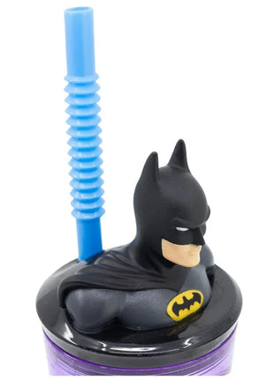 Batman 3D Figurine szívószálas pohár 360 ml