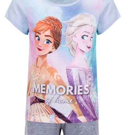 Disney Jégvarázs Memories gyerek rövid pizsama 4 - 8 év / 104 - 128 cm