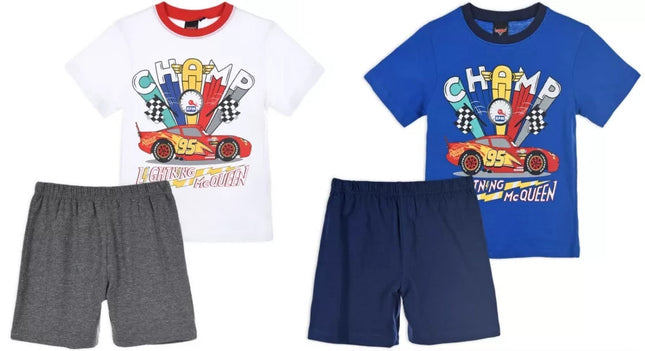 Disney Verdák Champ gyerek rövid pizsama 3 - 8 év / 98 - 128 cm