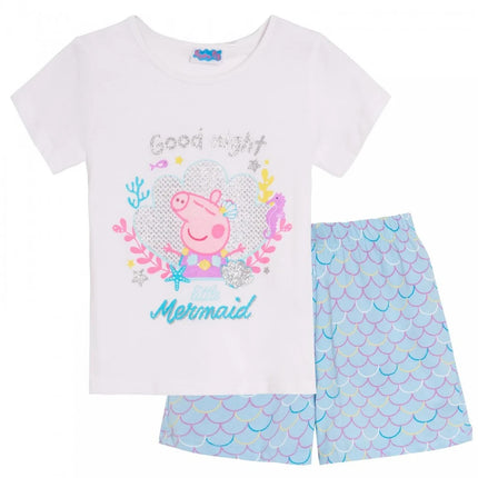 Peppa malac Good Night gyerek rövid pizsama 3 - 6 év / 98 - 116 cm