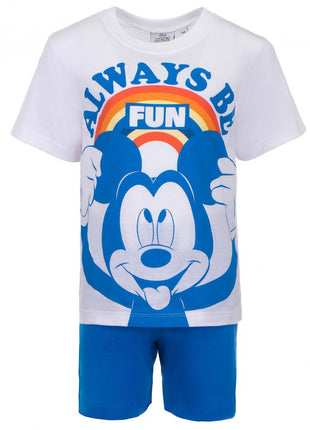 Disney Mickey Be Fun gyerek rövid pizsama 3 - 8 év / 98 - 128 cm