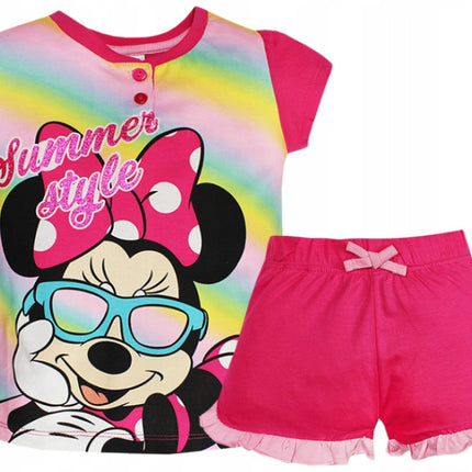 Disney Minnie Style gyerek rövid pizsama Díszdobozban 3 - 8 év / 98 - 128 cm