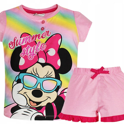 Disney Minnie Style gyerek rövid pizsama Díszdobozban 3 - 8 év / 98 - 128 cm