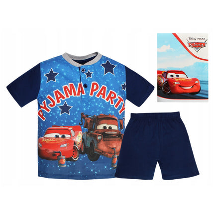 Disney Verdák Party gyerek rövid pizsama Díszdobozban 3 - 8 év / 98 - 128 cm