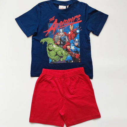 Bosszúállók gyerek rövid pizsama 3 - 8 év / 98 - 128 cm