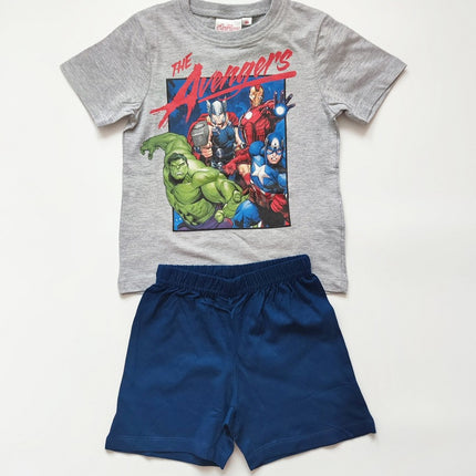 Bosszúállók gyerek rövid pizsama 3 - 8 év / 98 - 128 cm