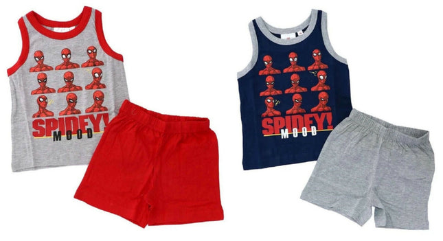 Pókember Mood gyerek rövid pizsama 3 - 8 év / 98 - 128 cm