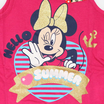 Disney Minnie Summer gyerek rövid pizsama 3 - 8 év / 98 - 128 cm