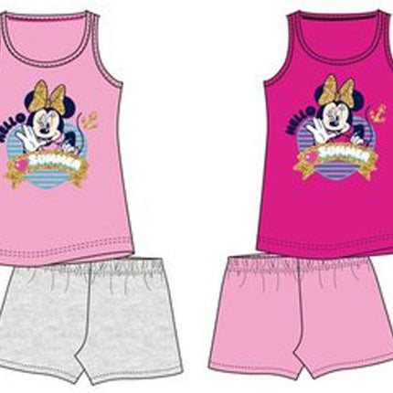Disney Minnie Summer gyerek rövid pizsama 3 - 8 év / 98 - 128 cm