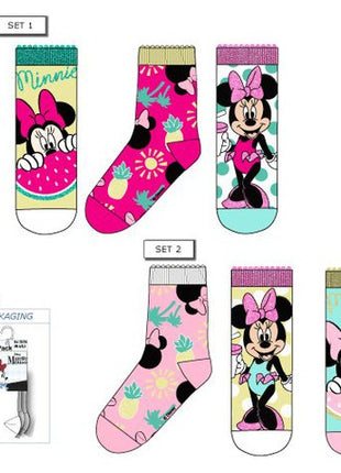 Disney Minnie Party gyerek zokni 23-34