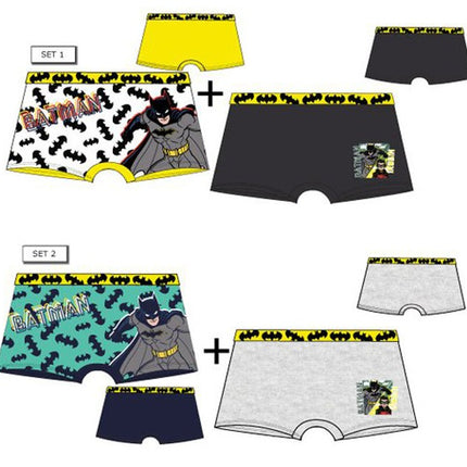 Batman gyerek boxeralsó 2 darab/csomag 3 - 8 év / 98 - 128 cm