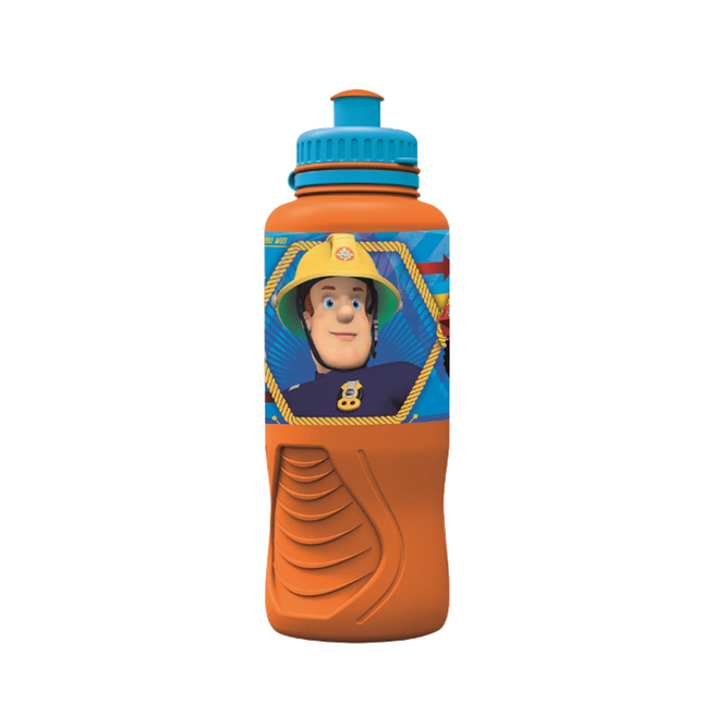 Sam a tűzoltó Rescue Mission mintás Ergo formájú műanyag sportkulacs, 430 ml űrtartalommal.