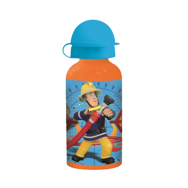 Sam a tűzoltó Rescue Mission mintás alumínium kulacs ivókupakkal, 400 ml űrtartalommal.