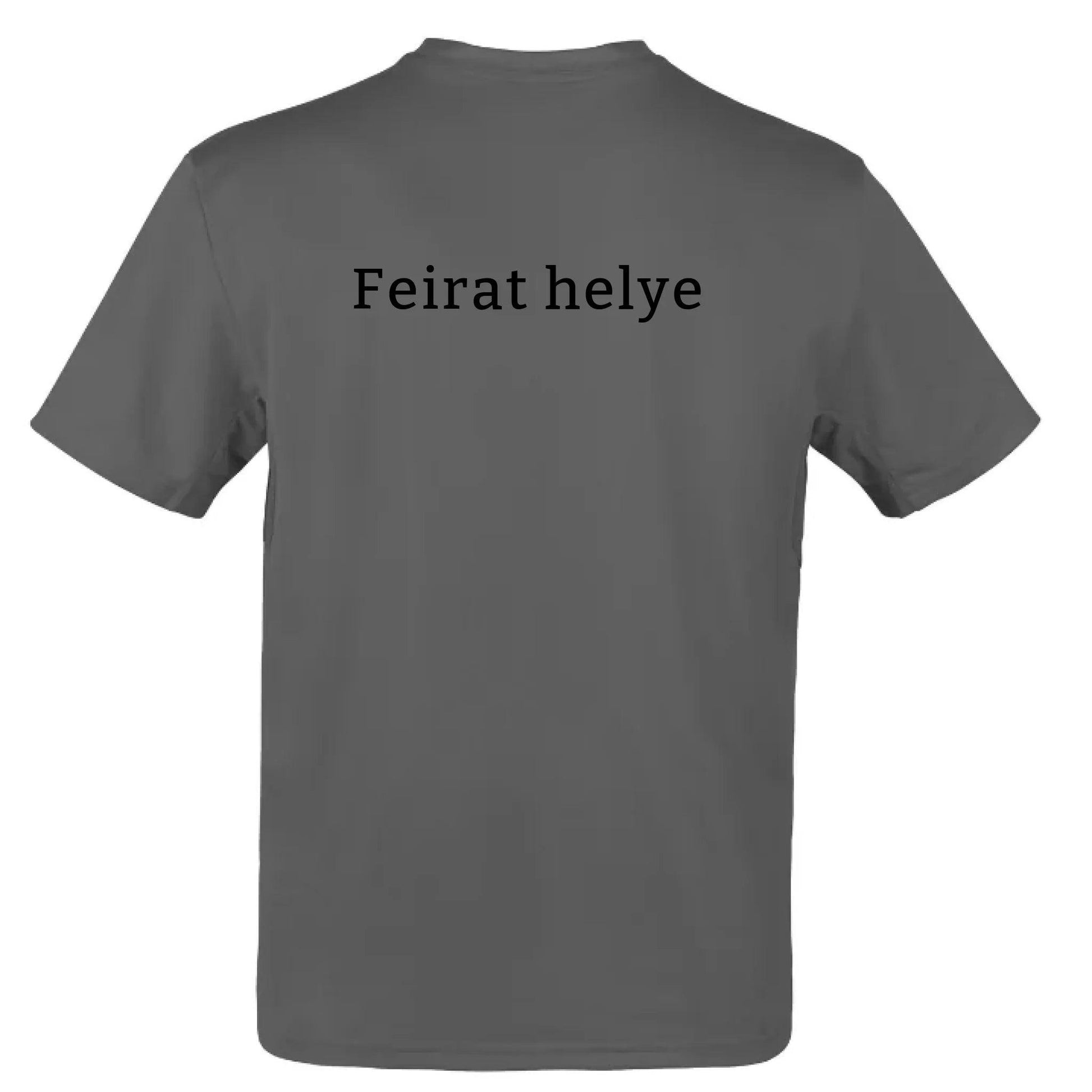 Fekete színű póló rendelhető egyedi mintával,képpel,felirattal,logóval