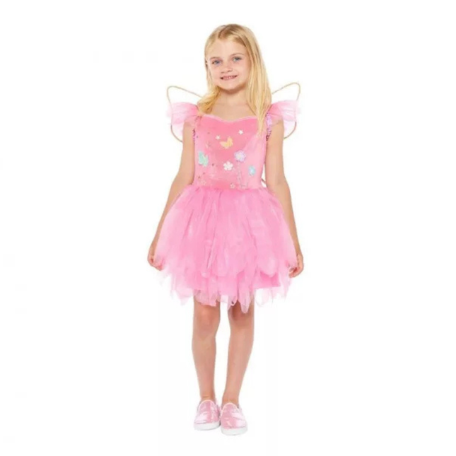 Tündér Pink gyerek jelmez 4–6 éveseknek