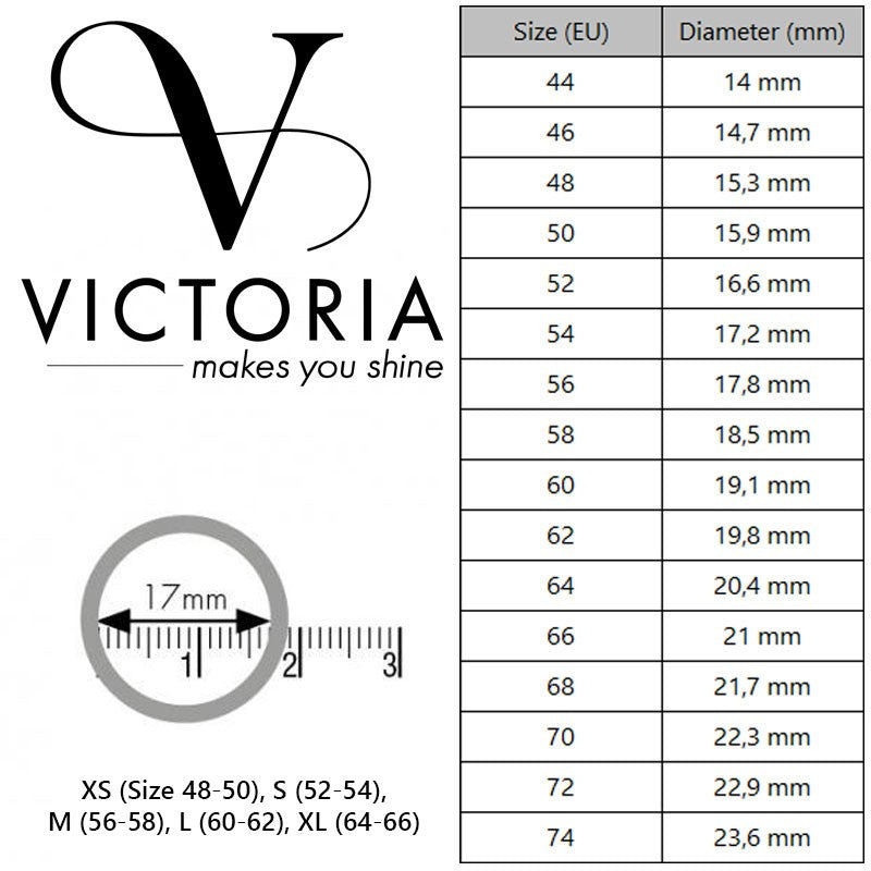 Victoria Rose gold színű vastag gyűrű